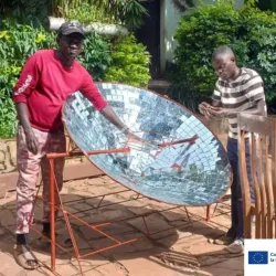 Radac Nduwimana’s Experiment with Parabolic Solar Cooker