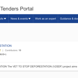 VET TO STOP DEFORESTATION