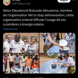 National Media Coverage of V2SDF in Burundi