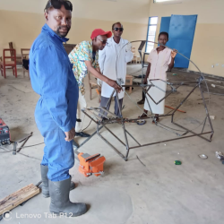 CEM Gitaba Builds a Parabolic Solar Cooker