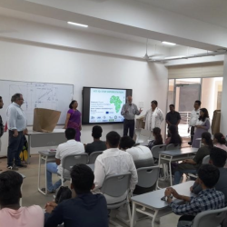 V2SDF Project Presented at MIT Vishwaprayag University, Solapur