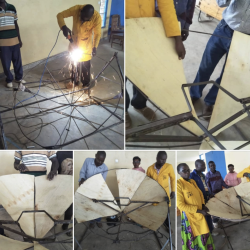 CEM Gitaba Builds a Parabolic Solar Cooker Using Local Materials