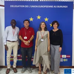 Strengthening Collaboration for Sustainable Development: V2SDF Project Meeting with the European Union Delegation in Burundi