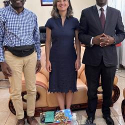 Official Meeting with Dr. François Havyarimana