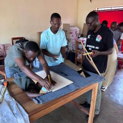 Mirror Cutting: The First Day of Training at V2SDF