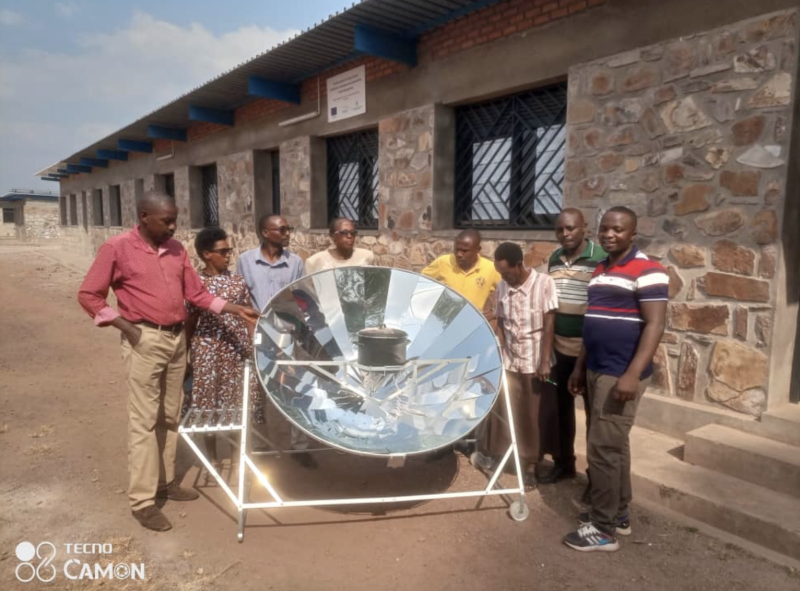 CEM Gitaba Cooks Beans Using Solar Energy