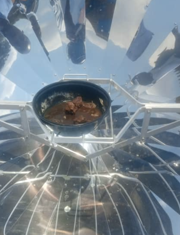 CEM Gitaba Impresses Again with Solar Cooking