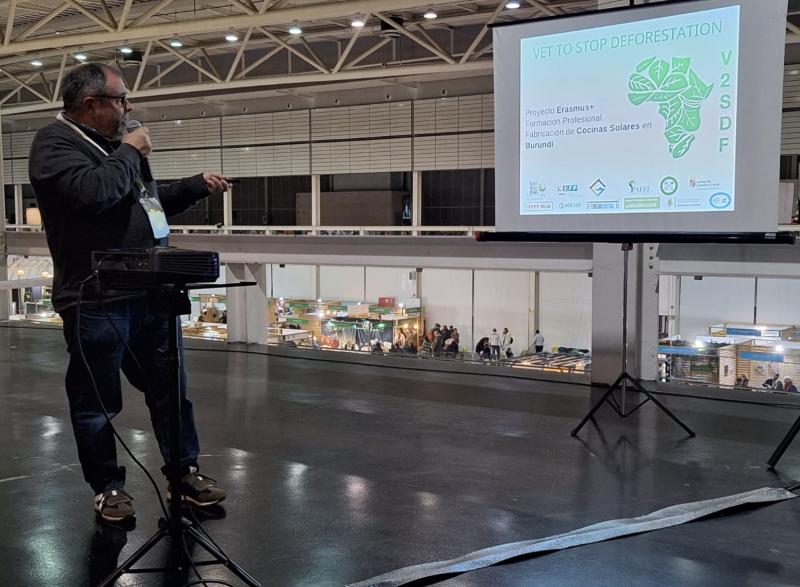 V2SDF Project Presented at the Bioconstruction Session in Biocultura A Coruña