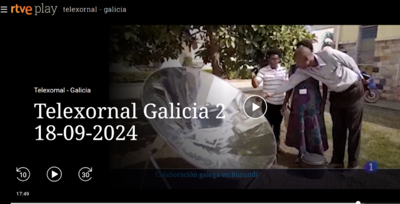 V2SDF Project Featured on Spanish Television in Galicia