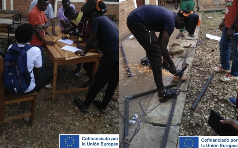 Second Day of Technical Training at LTCR MUSHASHA: From Planning to Metal Cutting