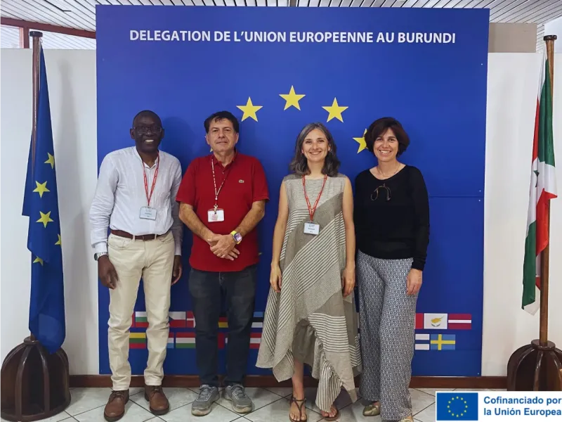 Strengthening Collaboration for Sustainable Development: V2SDF Project Meeting with the European Union Delegation in Burundi