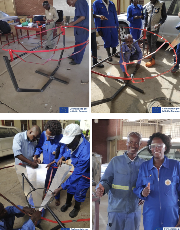 Training in Parabolic Solar Cooker Manufacturing: A Sustainable Leap Forward