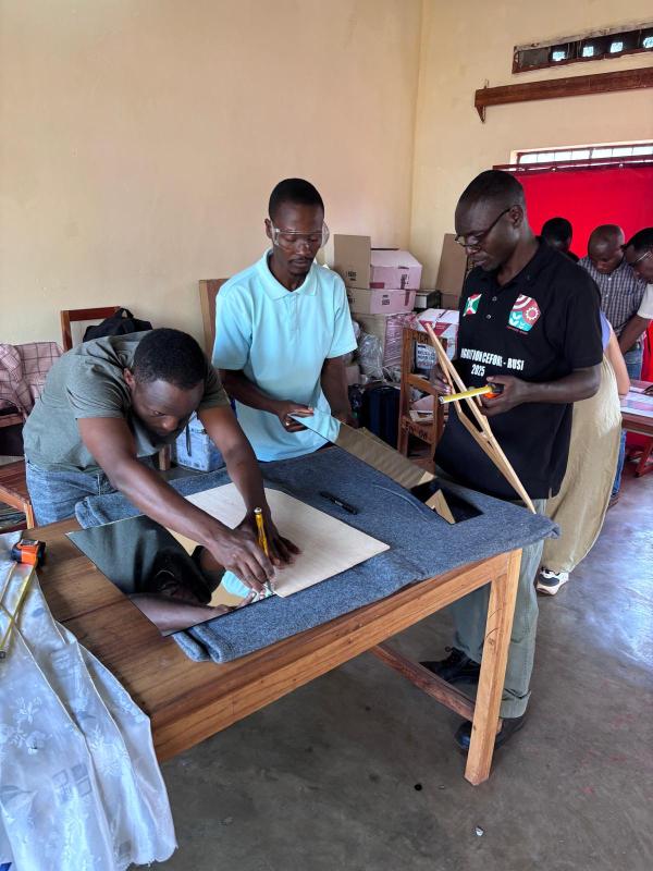 Mirror Cutting: The First Day of Training at V2SDF