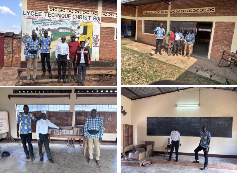 Preparing the Ground for Solar Kitchen and Oven Manufacturing Training in Burundi